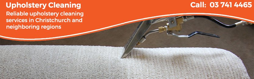 Upholstery cleaners in Christchurch